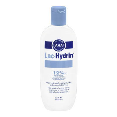 Lac-Hydrin 12%, For Dry, Rough, Scaly Skin, 225 mL