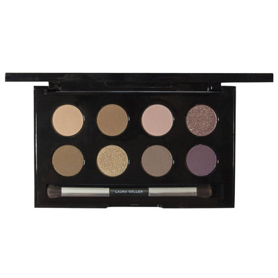 Laura Geller Creme Glaze Baked Eyeshadow Palette with Brush