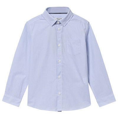 Blue and White Stripe Shirt
