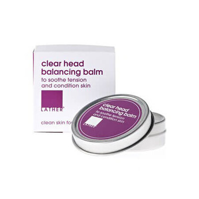 LATHER clear head balancing balm (1 oz)