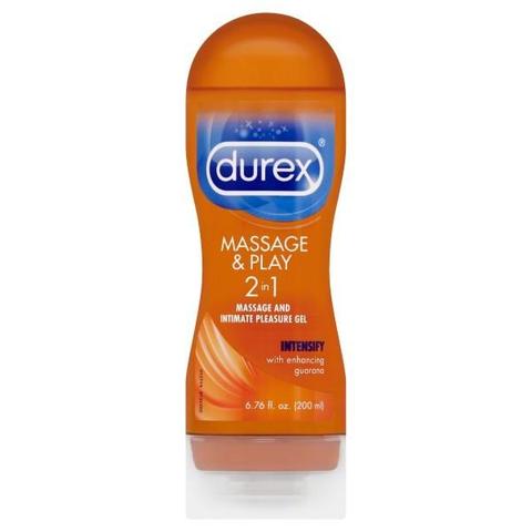 durex play massage 2 in 1 lubricating gel Play 2-in-1 Ylang Ylang Lubricant