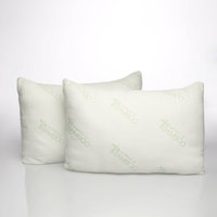 Essence of Bamboo 2-pack 300 Thread Count Natural Latex Plus Pillow, White