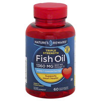 Nature's Reward 3X Fish Oil 1360MG 60 ct