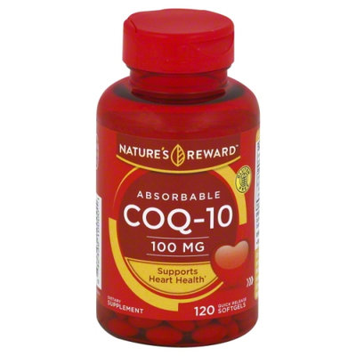Nature's Reward COQ-10 100MG 120 ct