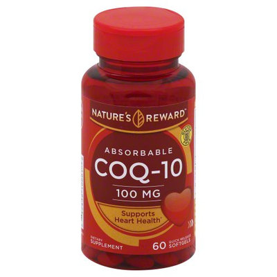 Nature's Reward CoQ10 100MG 60 Count
