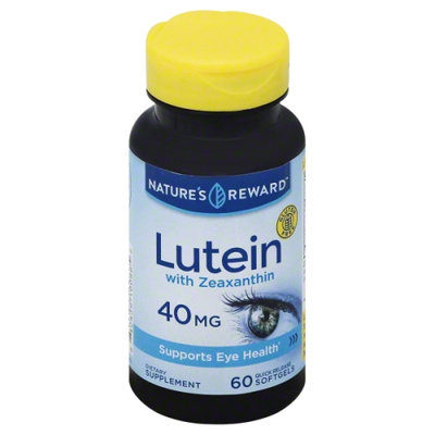 Nature's Reward Lutein 40MG 60 ct