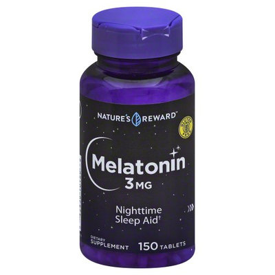 Nature's Reward Melatonin 3 MG 150 Count