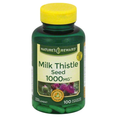 Nature's Reward Milk Thistle 1000MG 100 ct