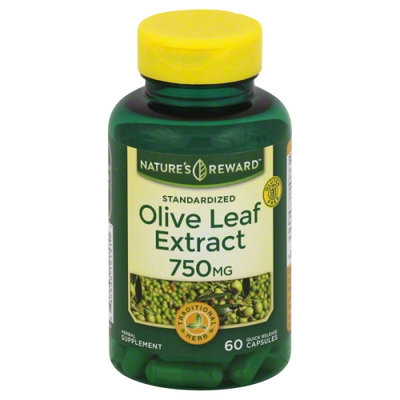Nature's Reward Olive Leaf Extract 750MG 60 ct