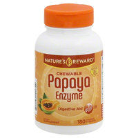 Nature's Reward Papaya Enzymes 180 ct