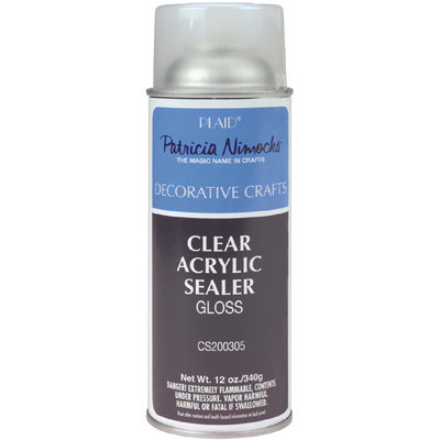 Plaid Spray Sealer Patricia Nimocks Acrylic Gloss 12 oz