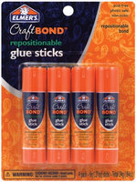 Elmers-X-Acto 484293 Elmers Repositionable Glue Sticks 4-Pkg.21 Ounces Each