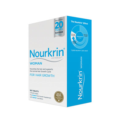 Nourkrin Woman - 3 Month Supply (180 Tablets)