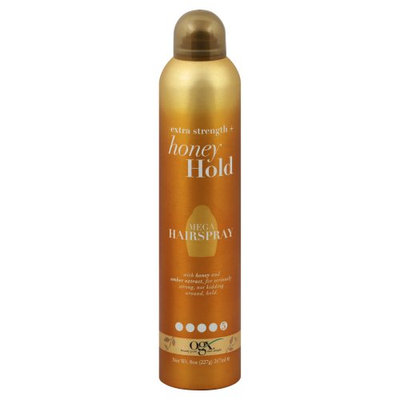 OGX Extra Strength + Honey Hold Mega Hairspray 8 oz