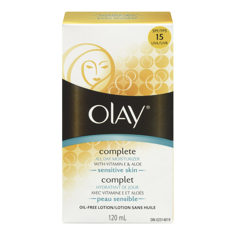 Olay Complete All Day Moisturizer for Sensitive Skin with Vitamin E