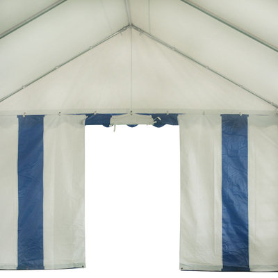 Costway 13'X26' Party Tent Shelter Heavy Duty Patio Wedding Canopy Carport Blue Edge