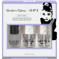 OPI Breakfast at Tiffany's Collection Holiday 2016 Top It Off! Nail Lacquer