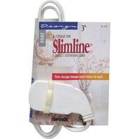 Slimline 16/2 By 3 Foot Indoor Extension Cord 2235 by Coleman Cable