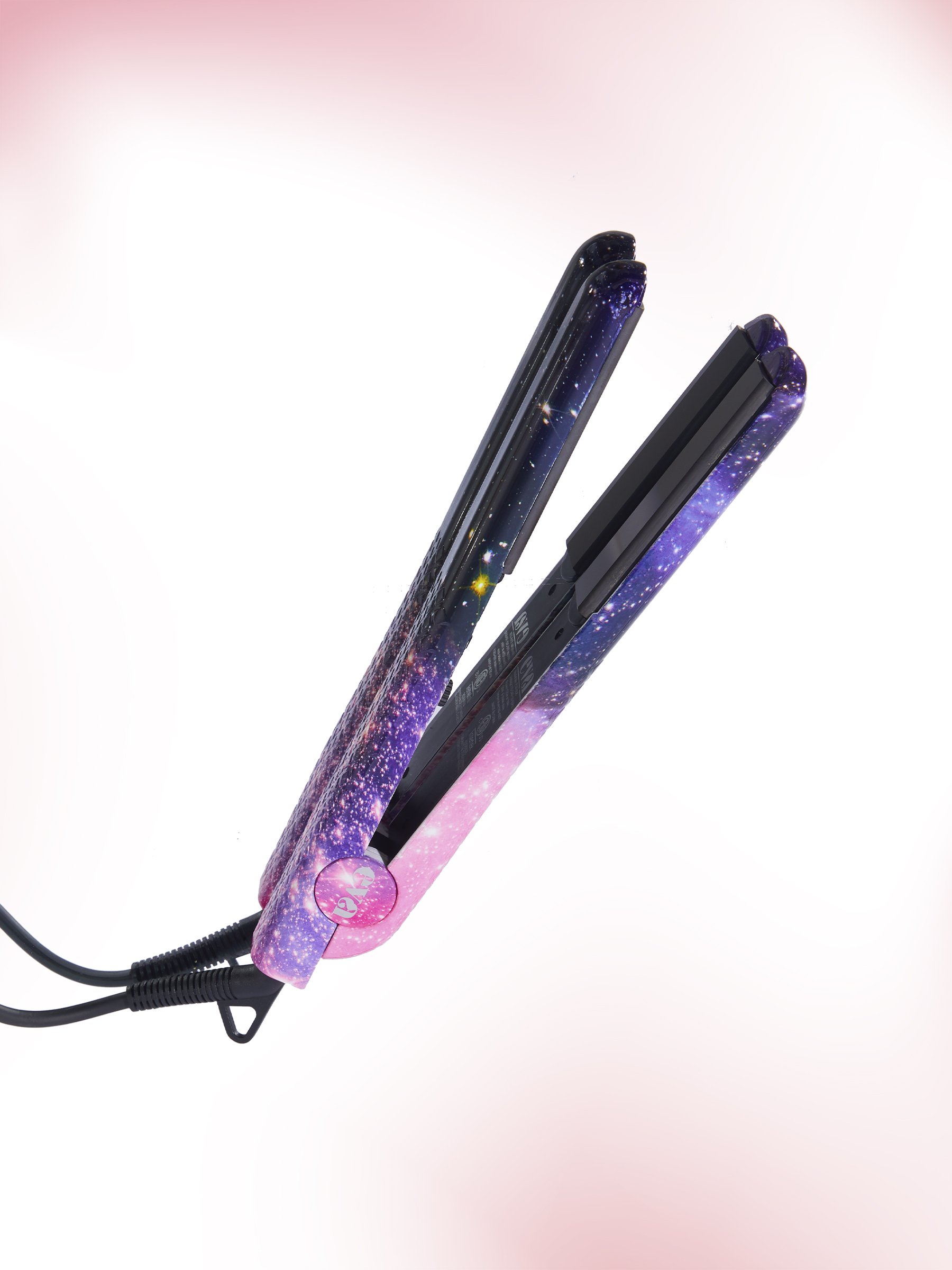 Eva NYC Healthy Heat Ceramic Styling Iron Galaxy display picture 3