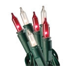 Celebrations Red/Clear 100 Mini Lights (4005-71)