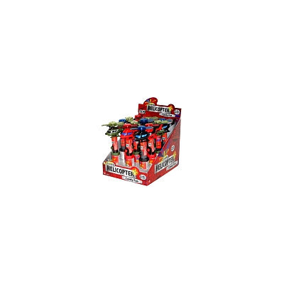 Lite Up Helicopter Candy Pop Fan: 12 Count