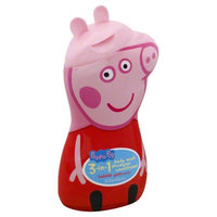 Peppa Pig 3-in-1 Body Wash Shampoo Conditioner Novelty Bottle - 14oz
