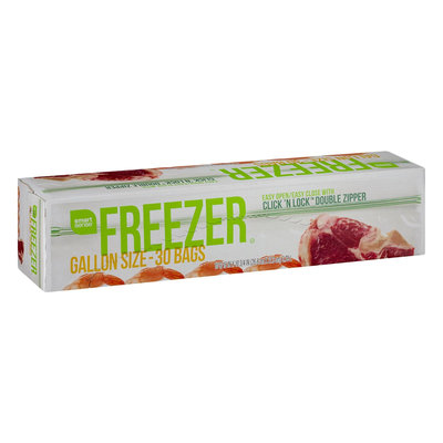 Mygofer Smart Sense Freezer Bags Gallon Size - 30 CT