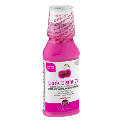Mygofer Smart Sense Pink Bismuth Upset Stomach Reliever/Antidiarrheal Cherry 8.0 FL OZ