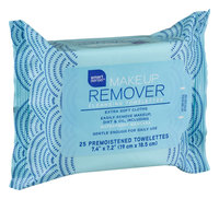 Smart Sense Makeup Remover Cleansing Towelettes - 25 CT