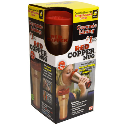 As Seen On TV Red Copper Mug