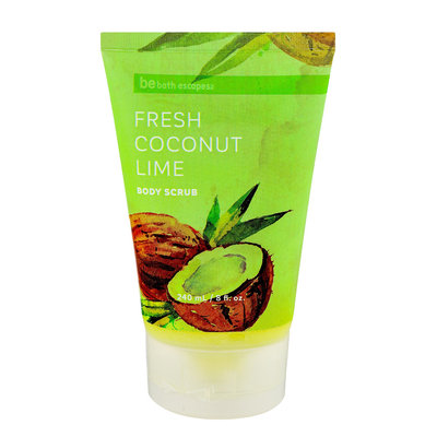 Upper Canada Soap be bath escapes Fresh Coconut Lime Body Scrub 8.1 fl oz.