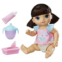 Hasbro Baby Alive Twinkles 'n Tinkles (Brunette), Multi-Color, C27010000