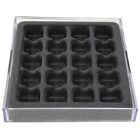 Axis International Marketing Stack Em Jewelry Organizer For Rings And Earrings, 20 Compartments, Set of 2