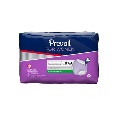 First Quality Products Inc. Underwear for Women Maximum Absorbency for Day and Night Light Lavender 20 Count S/M Waist 28