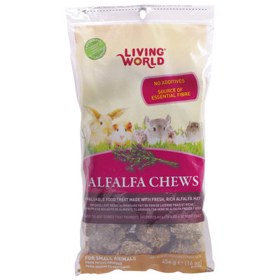 Hagen Living World Alfalfa Small Animal Chew - 20 oz.