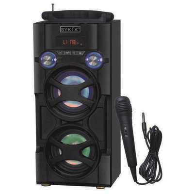 Cam Consumer Products, Inc. Sykik Bluetooth Karaoke, PA System Tower Speaker