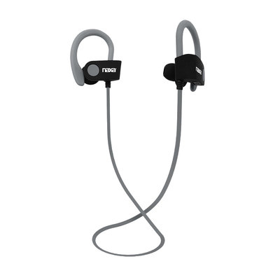 Naxa Electronics, Inc Naxa Performance Bluetooth ® Wireless Sport Earphones - Gray, Silver/Gray