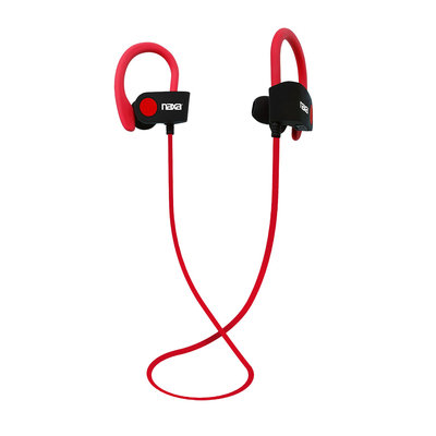 Naxa Electronics, Inc Naxa Performance Bluetooth ® Wireless Sport Earphones - Red