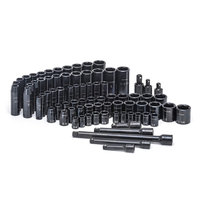 Craftsman 78pc Impact Socket and Accessory Set, Black Oxide
