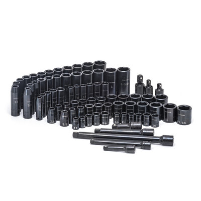 Craftsman 78pc Impact Socket and Accessory Set, Black Oxide
