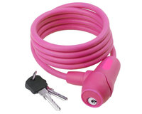 Cycle Source Group, Llc Silicon Lock Key 5 feet x 10mm-Pink, Pink