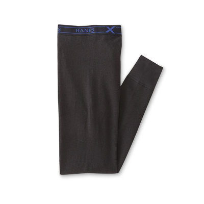 Hanes Premium - Men's X-Temp Thermal Underwear Bottom Black L