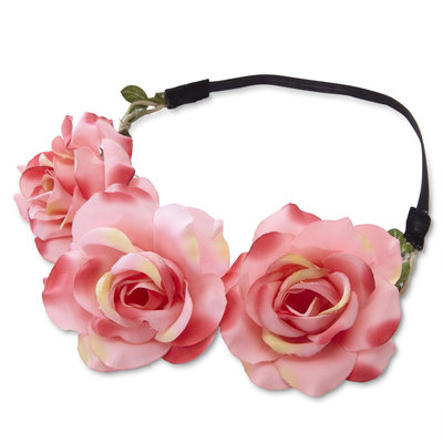 K & M Associates L.p. Women's Flower Headband