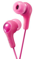 JVC Gumy Plus In-Ear Headphones w/ Mic - Pink