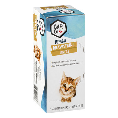 Mygofer Cat & Co. Drawstring Liners Jumbo - 15 CT