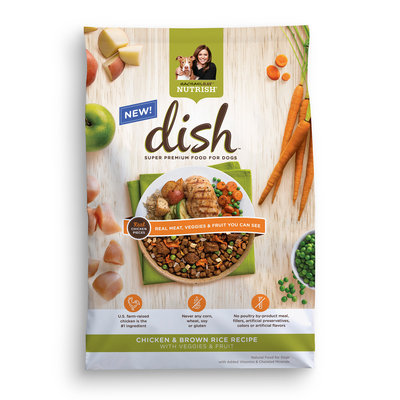 Rachael Ray Nutrish Dish Chicken & Brown Rice Dry Dog Food - 3.75 lb