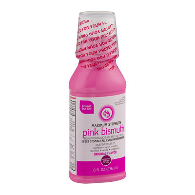 Mygofer Pink Bismuth Maximum Strength Upset Stomach Reliever/Antidiarrheal Original Flavor