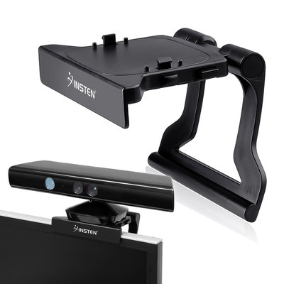 Insten Kinect Sensor TV Clip Mount Stand Holder for Xbox 360 / Slim, Black
