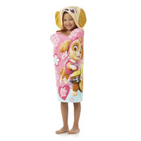 Franco Manufacturing Nickelodeon PAW Patrol Girls' Hooded Towel Wrap