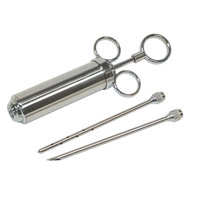 Excalibur Products Inc. Excalibur 4 Ounce Stainless Steel Marinade Injector, Silver